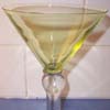 Decorative Martini Glass 