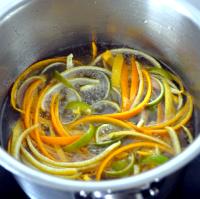 simmer the peel for 30 minutes