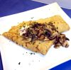 Beer Pannequets (Crepes) with Ham and Mushroom