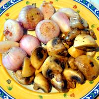 start cooking the mushrooms