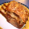 Roast Pork with Spiced Apple Sauce