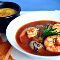 Australian Bouillabaisse served with Aioli and Croutons