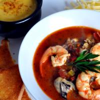 Australian Bouillabaisse served with Aioli and Croutons
