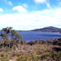 Outlook over the Wilson Inlet