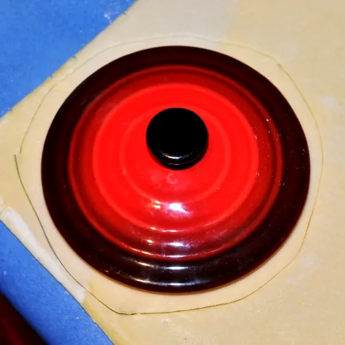 Cut the pastry top
